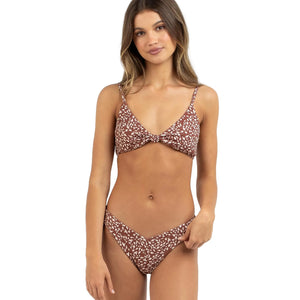RUSTIC BROWN ANIMALIA DOTS