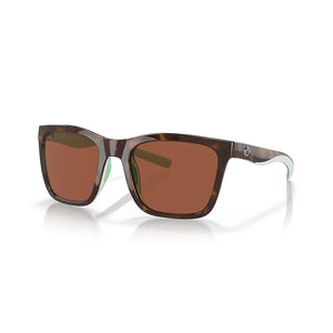 SHINY TORTOISE/WHITE/SEAFOAM CRYSTAL | COPPER SILVER POLYCARBONATE (580P)