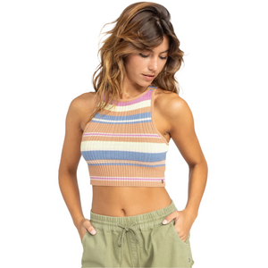 CAMEL SWITCHBACK STRIPE