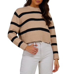 OATMEAL/ BLACK